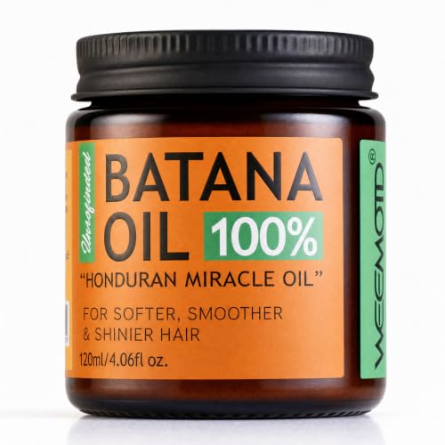 WEEMOTD 100% Raw Batana Oil for Hair – 4.06 fl oz