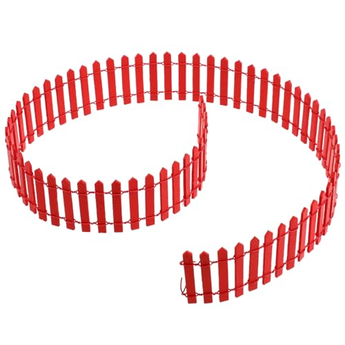 OFFSCH Recinzione in Miniatura Accessori per Recinzioni da Giardino Decorazione in Legno per Progetti Artigianali Ornamento da Giardino per Case delle Bambole