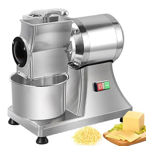 Rallador eléctrico comercial de queso 550W acero inoxidable miniatura 1