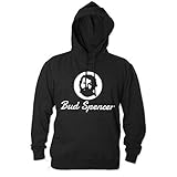 Bud Spencer Herren Official Logo Hoodie (schwarz) (4XL)