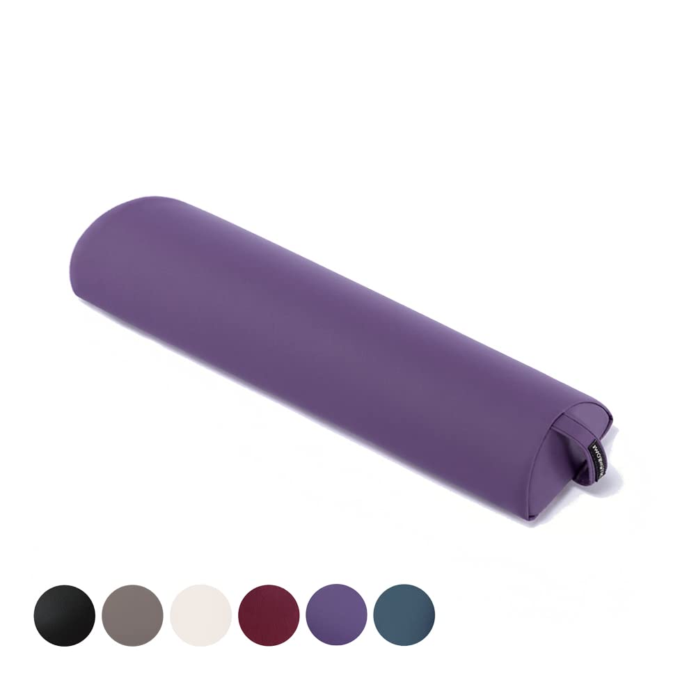 Photo 1 of [USED] DR.LOMILOMI Massage Bolster Pillow Small Half-round 612 English Violet