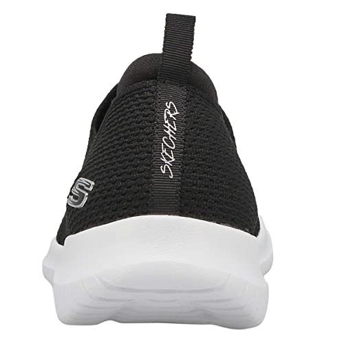 Skechers Women's Ultra Flex-Harmonious Sneaker, Black, 10 M US