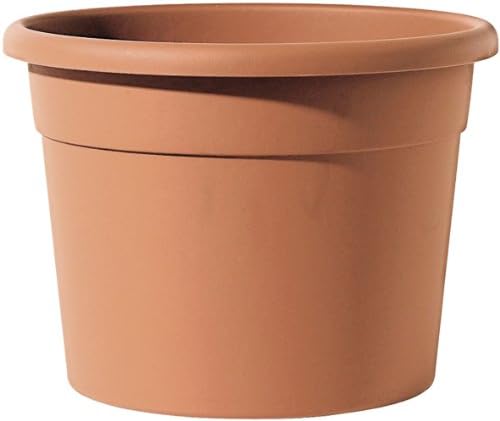 Telcom ICIL 45 Cilindro Diana Plastic Plant Pot ø 45 cm Height 34 cm Terracotta