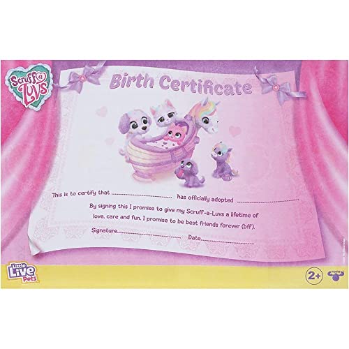 image for Little Live Pets Little Live Scruff-A-Luvs S9 Mom & Baby, Multicolor