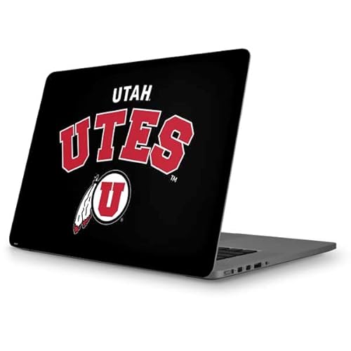 Skinit Decal Laptop Skin Compatible with MacBook Pro 13-inch (2014) - Officially Licensed College Utah Utes Logo Design