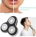 RQ12 Replacement Shaver Head Compatible with Philipss Norelcos RQ11 RQ10 Sensotouch 3D 1260X RQ1250 RQ1295 RQ1180 Arcitec Razor Shaving Unit Triple 3D