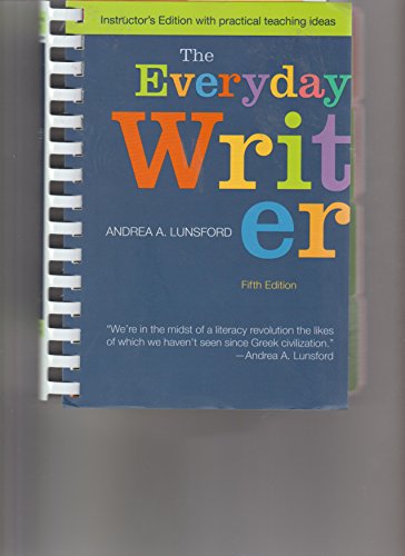 EVERYDAY WRITER (PLASTIC COMB) 1457612666 Book Cover