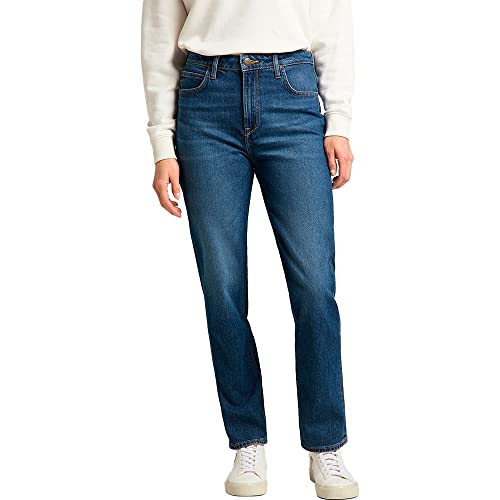 Lee Damen Carol Jeans, Dark Ruby, 29W / 31L EU