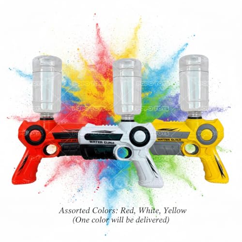 Image of Holi Pressure Pull-n-Pump Flash Combat Water Gun | 350ML | Multicolor | PoPo Toys