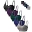 5pack(black/Dark Purple/Dark Green/Navy Blue/Grey)