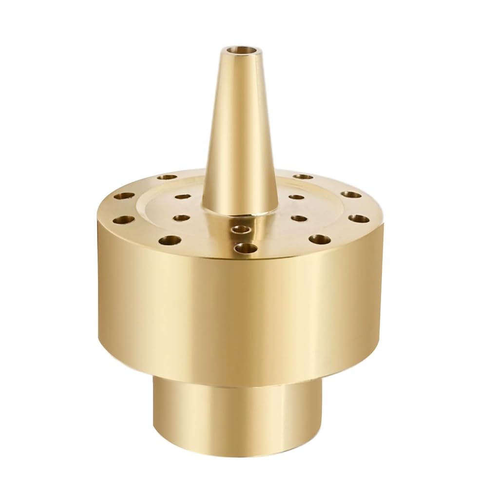 HASTHIP® Copper Spring Fountain Sprayer Nozzle, Decorative Water Feature Nozzle Brass Spring Fountain Sprayer Nozzle for Garden Ponds, Pools, and Fountains-image-46