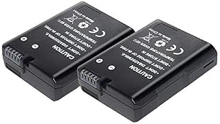 Turpow 2 Pack EN-EL14 EN-EL14A Battery Compatible with Nikon D3500, D3100, D3200, D3300
