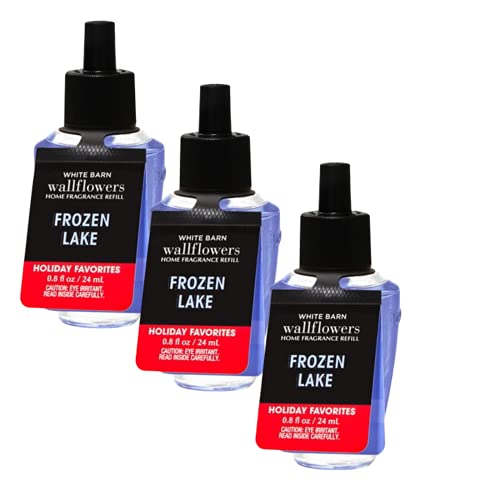 Bath and Body Works 4 Pack Frozen Lake Wallflowers Fragrance Refill 0.8 Oz.