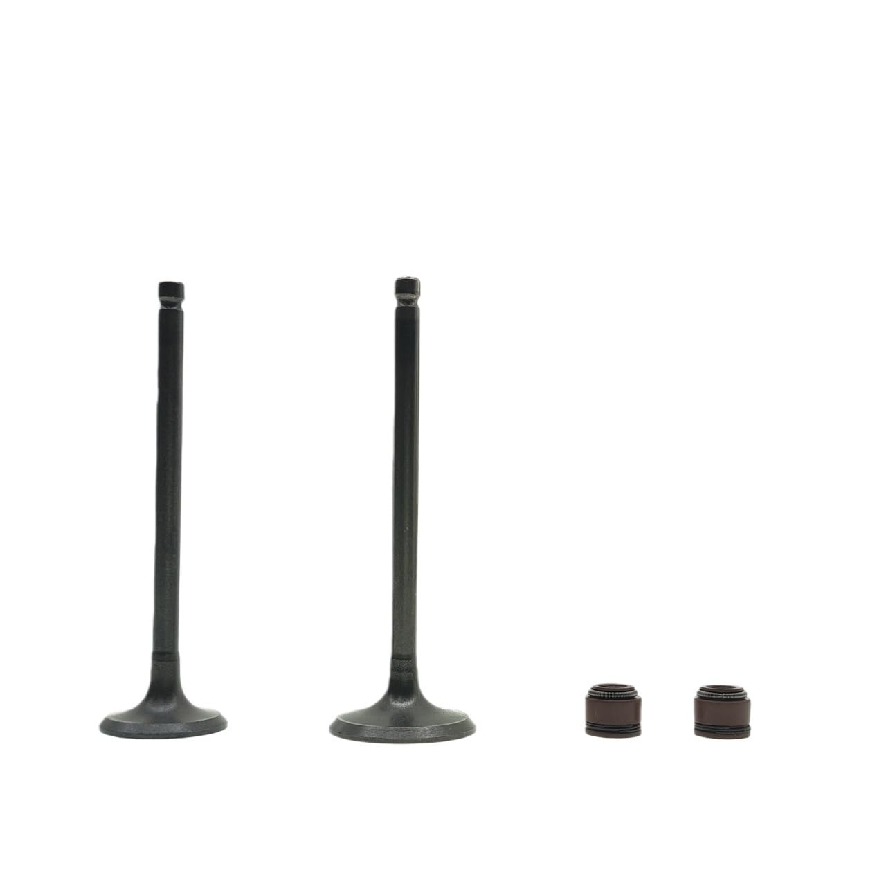 Motore Valvola di Aspirazione Scarico Stelo Della Valvola Paraolio Compatibile Con HJ125T-9C 125CC HJ125T-10A 125CC HJ125T-11 125CC HJ125T-16 125CC HJ 125 125CC