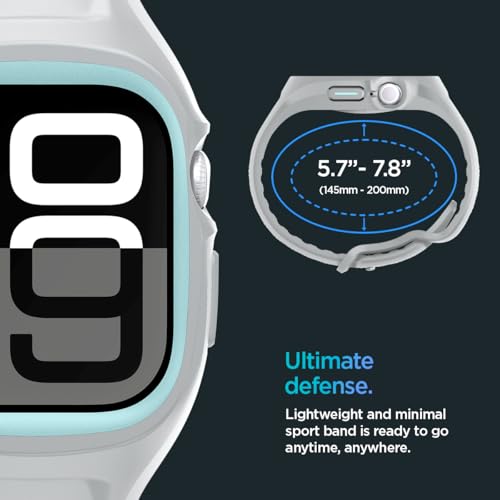 Spigen Liquid Air Pro for Apple Watch Series 11/10 46mm Band with Case - image 5
