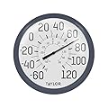 Taylor Big & Bold Wall Thermometer, 13.25 Inch, Navy
