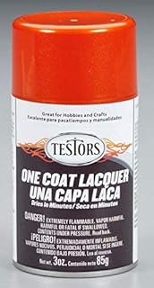 Testor Corp. Flaming Orange Spray Paint For Pinewood Derby Cars