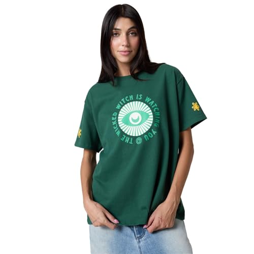 Samii Ryan Wicked x The Witch is Watching Oversized Tee Green Small