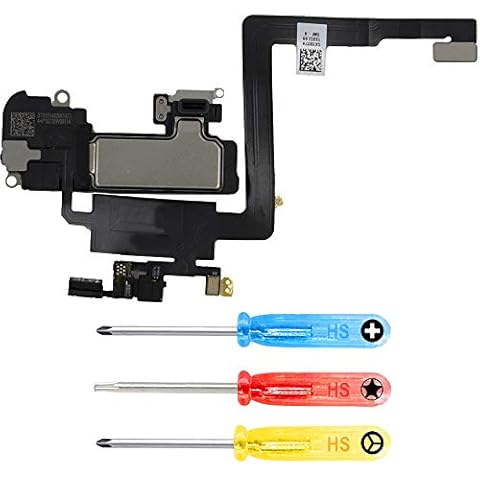 MMOBIEL Earpiece Speaker Compatible with iPhone 11 Pro Max 2019 - Earspeaker/Ear Piece Replacement - Incl. Proximity Sensor and Screwdrivers Cover