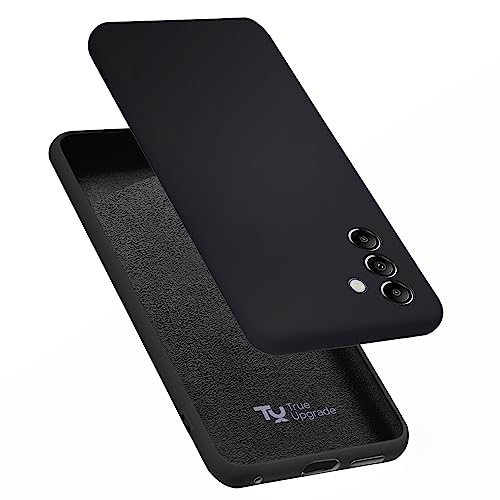 Image of TRUEUPGRADE Realme Narzo N53 Back Case | Soft Silicon Rubberised Cover | Camera Protection Bump (Black)