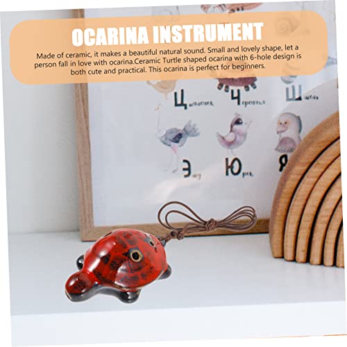 ERINGOGO 6 Tartaruga Ocarina Instrumentos Musicais Infantis Presentes Musicais Instrumentos Musicais