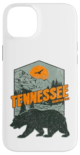 Vintage Tennessee Volunteer State, Smoky Mountains, Bear �X�}�z�P�[�X iPhone 14 Plus �p