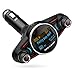 Produktbild Bluetooth FM Transmitter Wireless In-Car FM Radio Audio Adapter Receiver Car Kit with USB Charging Port, Music Player Support TF-Karte USB Flash Drive AUX Freisprechen für iPhone, iPad, iPod, HT
