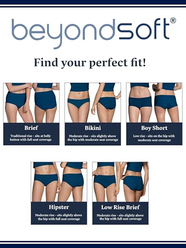 Image of Fruit of the Loom Women's Beyondsoft Underwear, Super Soft Designed with Comfort in Mind, Available in Plus Size