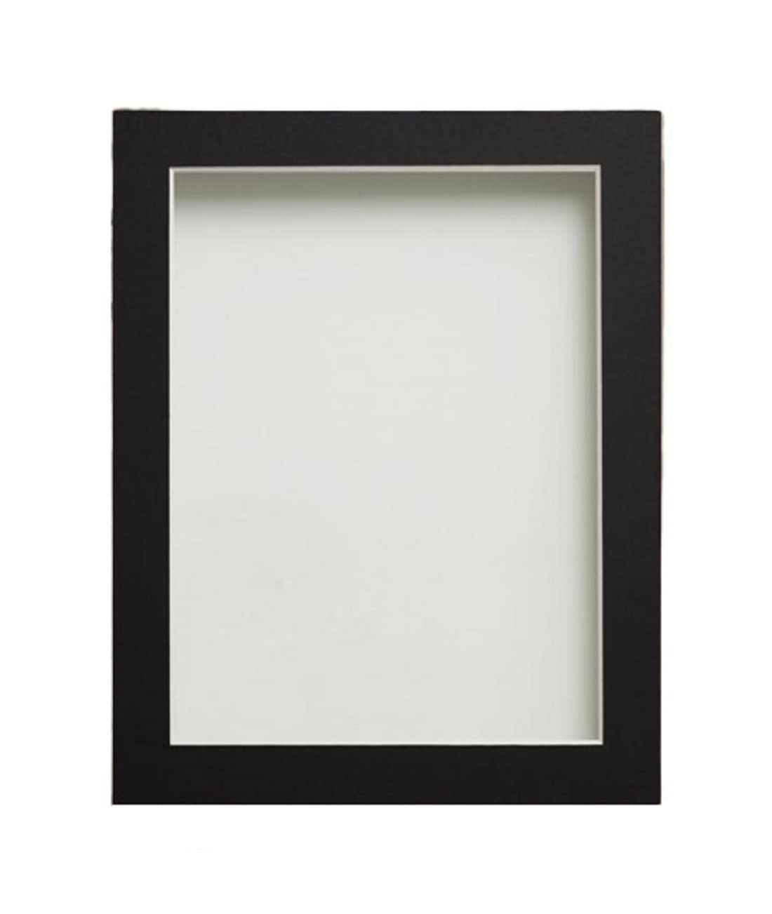 Frame Company Watson Rustic Picture Photo Frame fitted with Perspex, 20x16 inch with Black Mount for image size A3