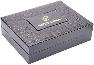 Gift Set Men's Watch Black - LED Lamp LED - Wallet - Pen