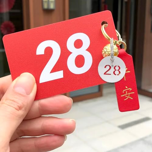 Etiquetas de acero inoxidable numeradas, placas colgantes de alta resistencia 4
