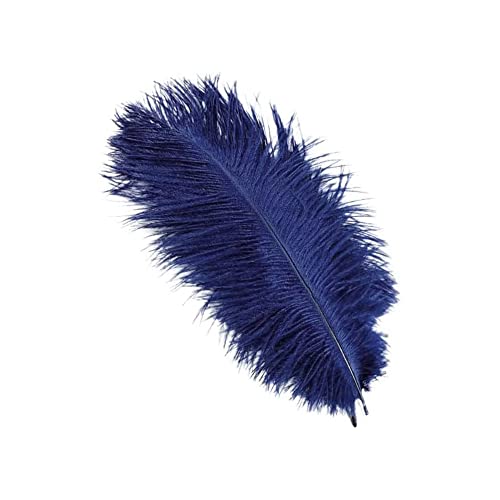 Truthahnfedern 25-30cm Silbergrau - Naturfedern Für DIY Basteln & Dekoration