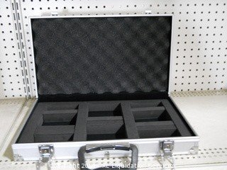New Aluminum Stealth Locking Gun Pistol Storage Carry Case