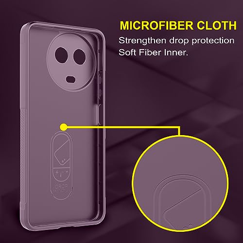 Image of Zapcase Back Case Cover for Realme Narzo 60X 5G | Compatible for Realme Narzo 60X 5G Back Cover | Liquid Silicon Magic Case with Camera Protection | Lavender