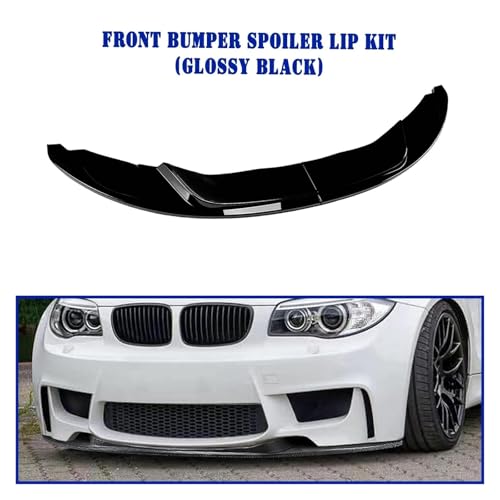 Kit séparateur carrosserie avant BMW Série 1 E81 E82 E87 E88 2004-2013 carbone - 3