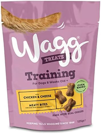 Wagg Training Treats with Chicken and Cheese 125gm, Deal of 4