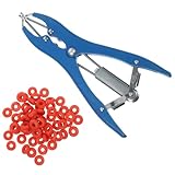 CLISPEED 家畜去勢バンドセット 頑丈なステンレス製去勢プライヤー 1Set