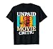 Film Lover Cinephile Cinema Cinematographer T-Shirt