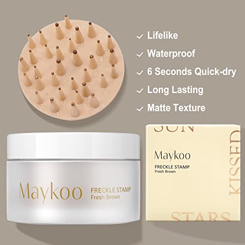 Maykoo Freckle Cushion Natural Like Freckle Makeup Fake Freckles Pen Waterproof Long Lasting Quick Dry thumb #2