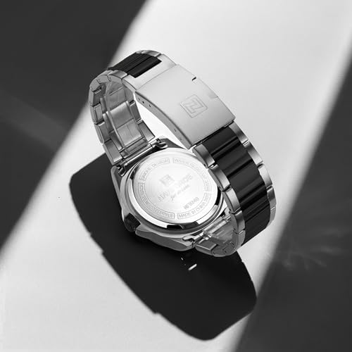 Image of NAVIFORCE NF9240 Square Unique Temperament Strap with dial Analog Watch