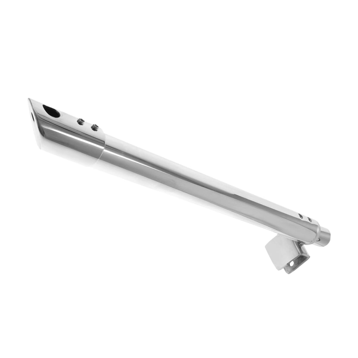 Barre de support pour porte de douche en verre anti-vibration
