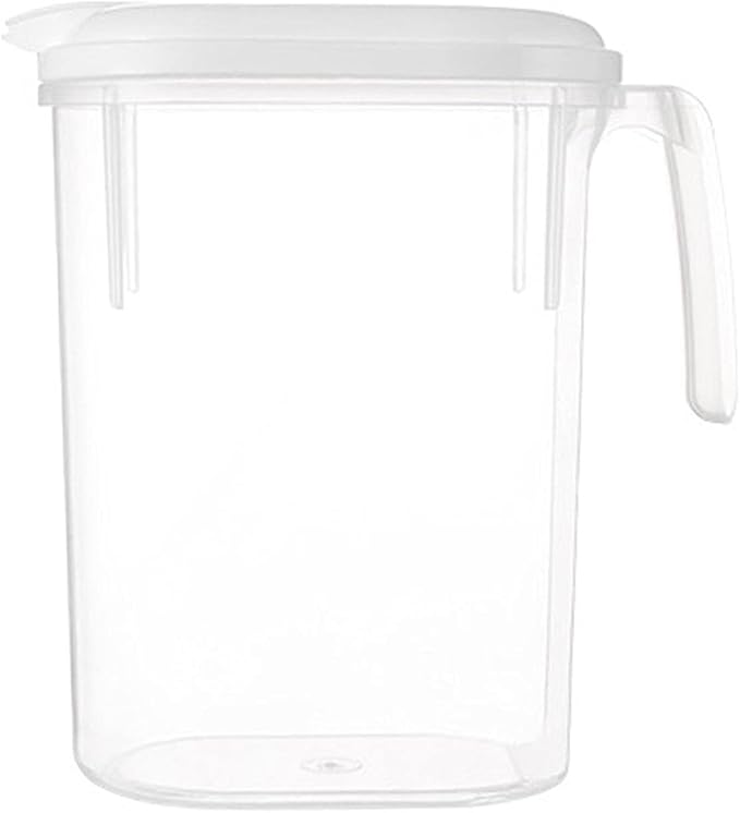 Pitcher Clear With Lid,Water Pitcher With Comfortable