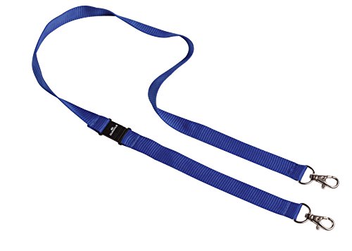 Preisvergleich Produktbild Durable 852707 Textilband Duo, 10 Stück dunkelblau