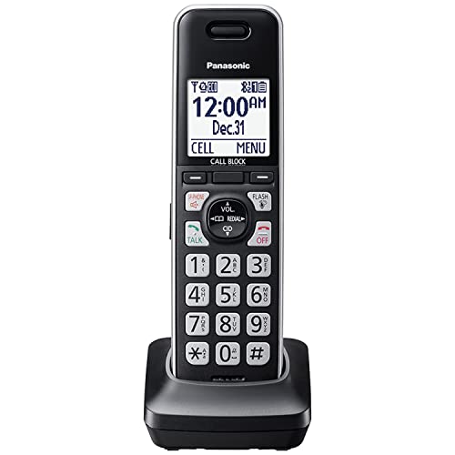 Panasonic Cordless Phone Handset Accessory Compatible with KX-TGF77x Series Cordless Phone Systems - KX-TGFA71S