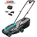 Gardena PowerMax 32/18V P4A Cordless Lawnmower Ready-to-Use Set: Mower up to 200 m², 32 cm Cutting Width, 30 L Catching Volume, Central Cutting Height Adjustment, PowerPlus Motor with Eco Mode