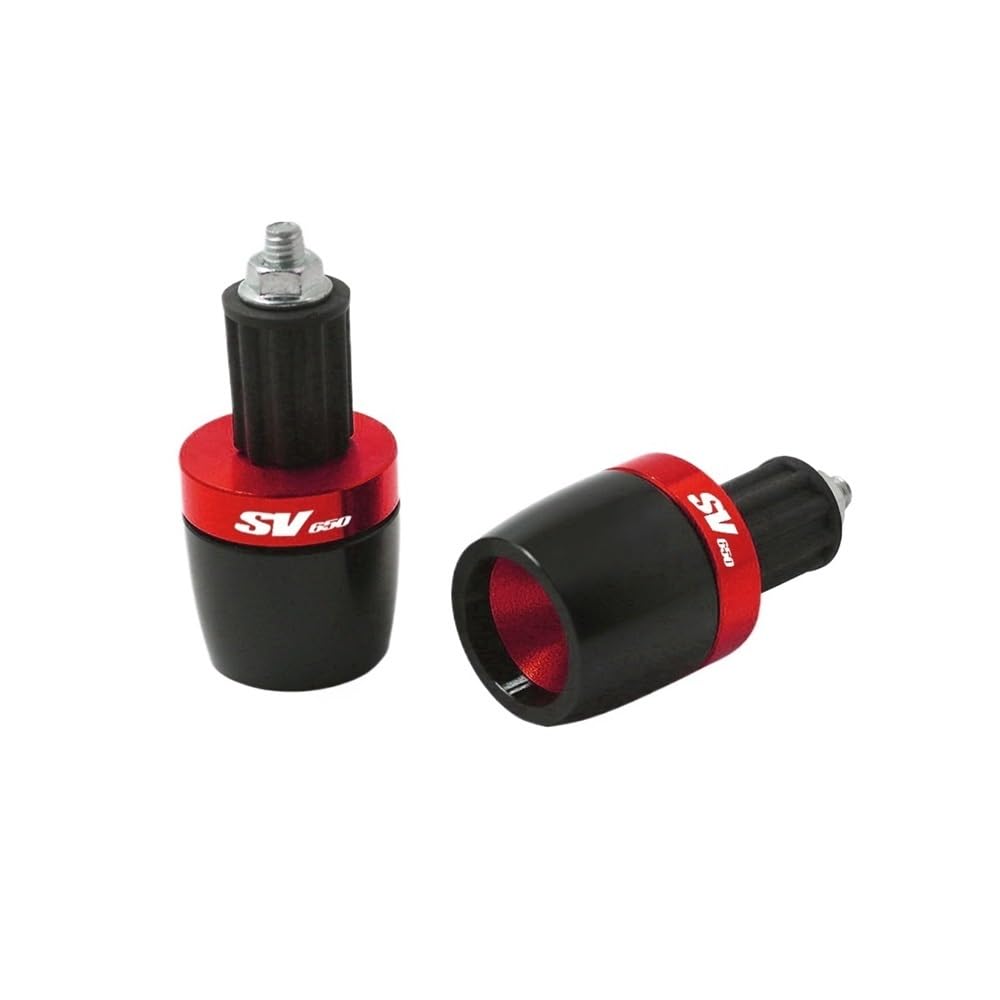 Universale Del Motociclo 7/8 "Manubrio Grip Ends Maniglia Bar Manopole Cap Tappi Terminali Slider Per Suz&uki SV650 SV 650 SV 650 S Tutto L'anno Caps Handlebar Slider