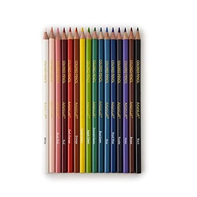 48 Assorted Colored Pencils by Artist's Loft - Use for Coloring, Drawing, Illustration, and Sketching - 1 Pack