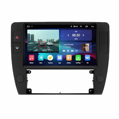GPS Voiture pour Volkswagen Passat B5 2000-2005 Écran Tactile 2G+32G Autonavigation