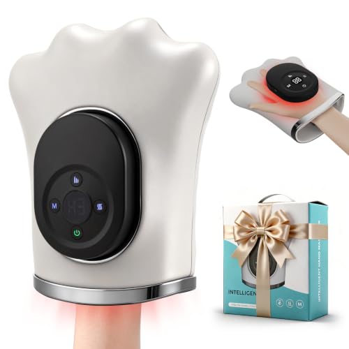 Image of VARIPOWDER Hand Massager Heated and Compression Hand Massager for Arthritis