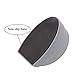 Makartt Dipping Powder Container, Nail Dip Tray, French Manicure Molding with Finger Guide Easy Smile Line Grey Dippies Holder for Nails